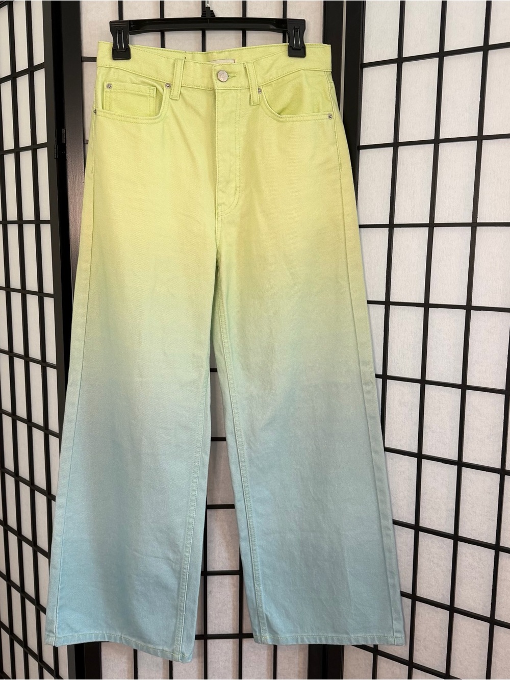 BDG Urban Outfitters Women’s Ombre High Waisted Wide-Leg Jeans- NWOT Size 27